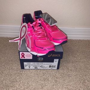 New ASICS hot pink breast cancer awareness
